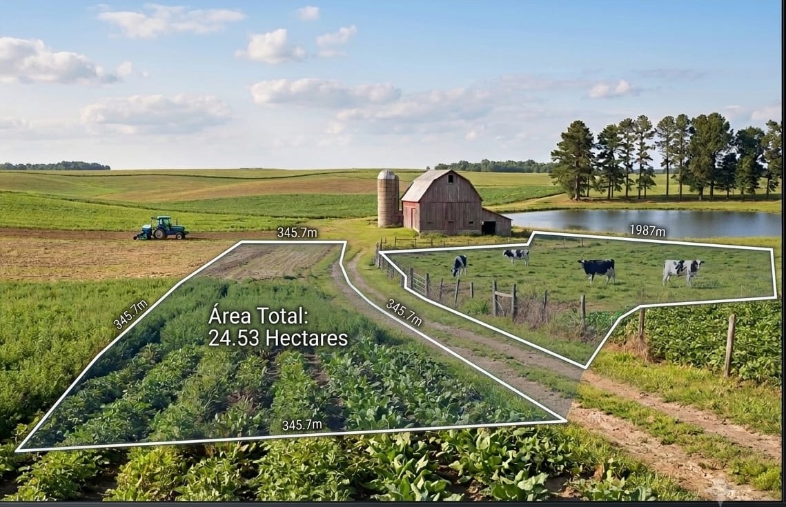 Imagem de área agrícola